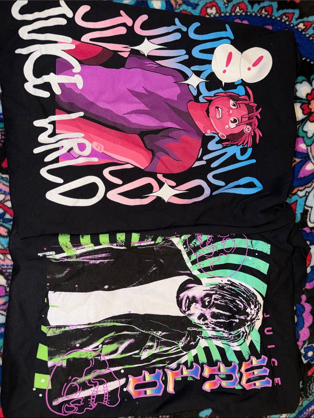 Hot Topic Juice Wrld Shirts (Both Sold Together)